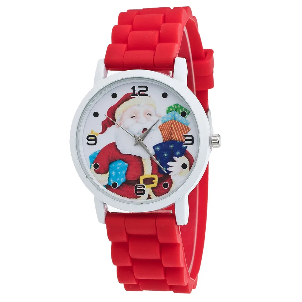 Christmas Watch Gifts Candy Color Male And Female Silicone Strap Wrist dress Explosion en gros часы женские 03* | Наручные