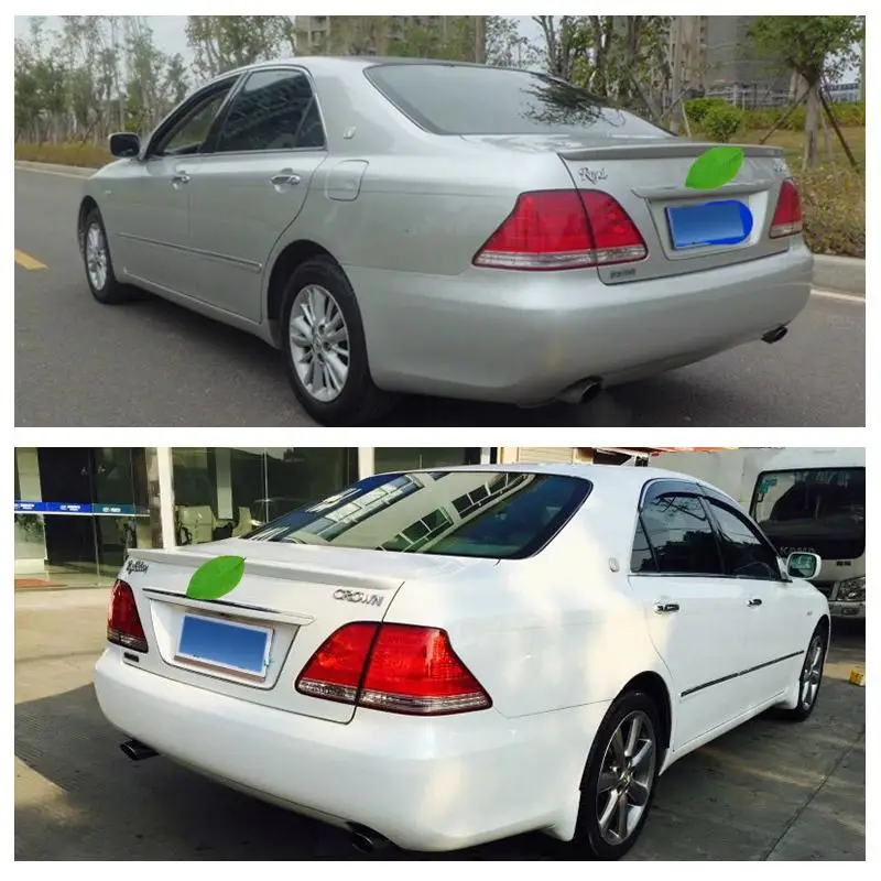 

Aileron Voiture Tuning Accessories Aleron Roof Car Auto Spoiler Wing 2005 2006 2007 2008 2009 2010 2011 2012 FOR Toyota Crown