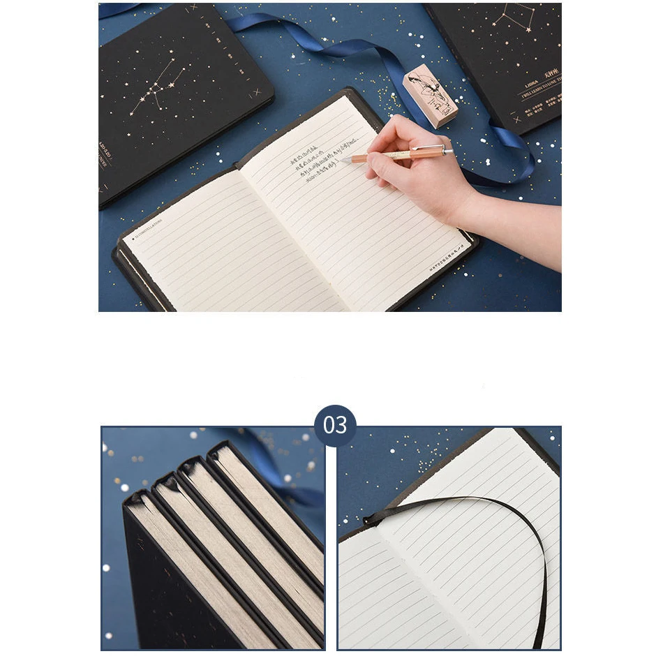 Европейский Креативный блокнот в стиле двенадцати созвездий ручная книга