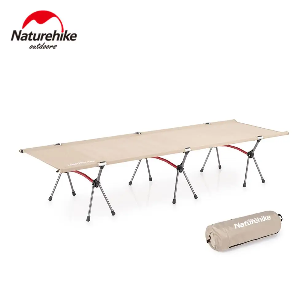 

Naturehike Camping Cots Compact Ultralight Camping Bed Outdoor Beach Travel Tent Sleeping Fishing Cots Portable Folding Bed