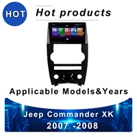 smart android car radio for jeep commander xk 2007 2008 gps navigator for car 4g car radio with bluetooth dab carplay