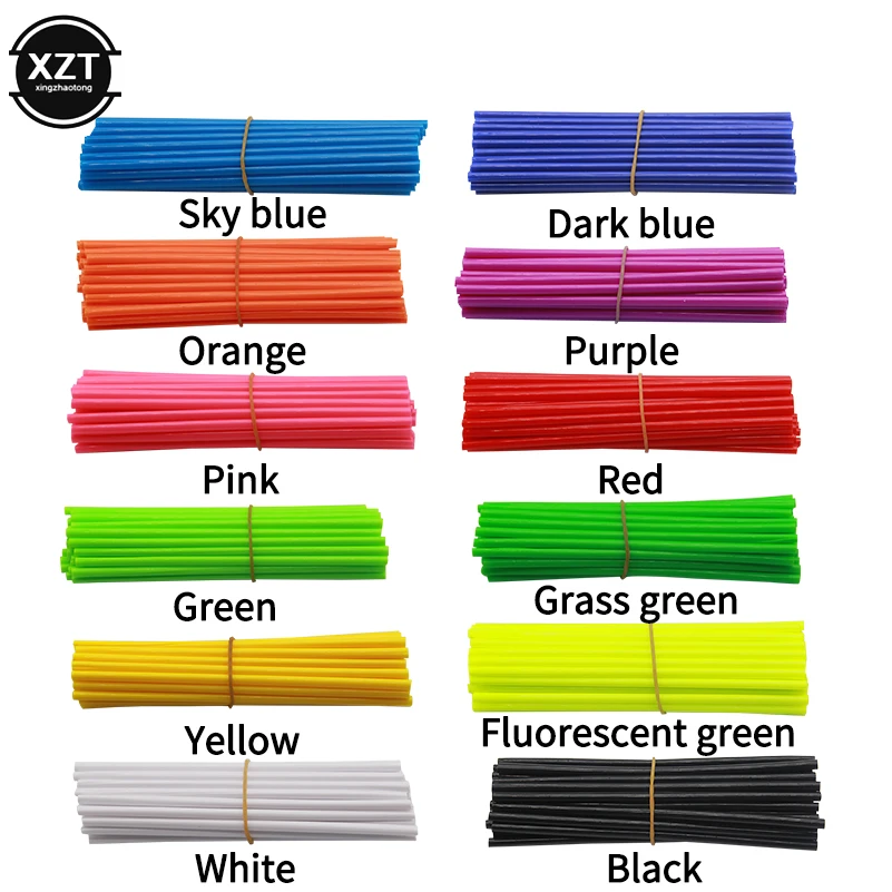 36 шт./компл. украшение для велосипеда мотоцикла грязи колеса в мотокроссе спицы