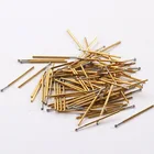 Лидер продаж P50 серии Никель покрытием Тесты зонд электронная система обнаружения иглы 100 шт.пакет латунь Пружинные контакты SMTSMD булавки для Тесты инструменты