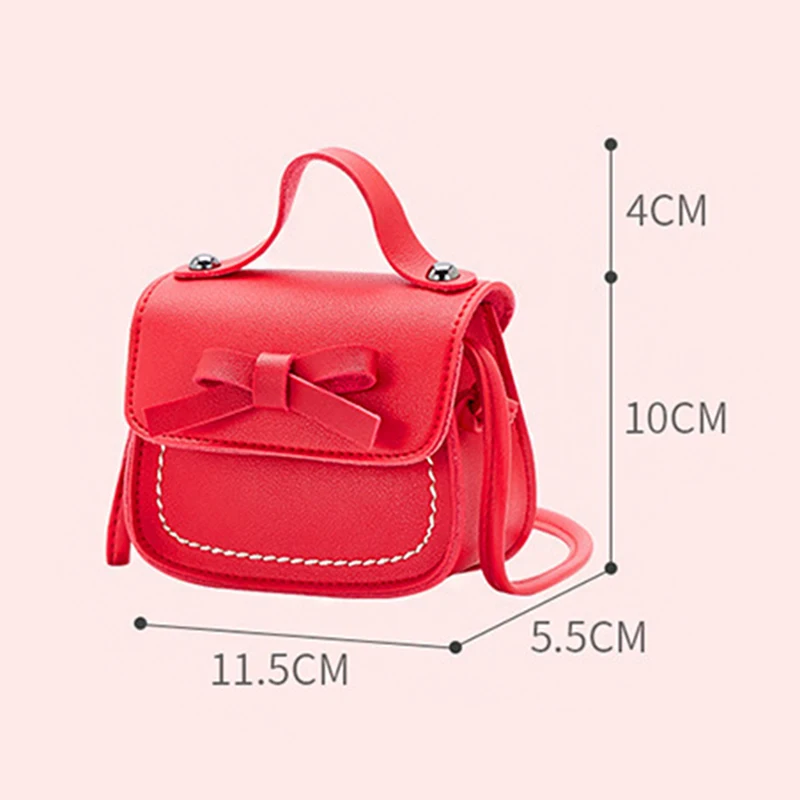 

Shoulder Crossbody Bag PU Bowknot Fashion Cute for Coin Money New