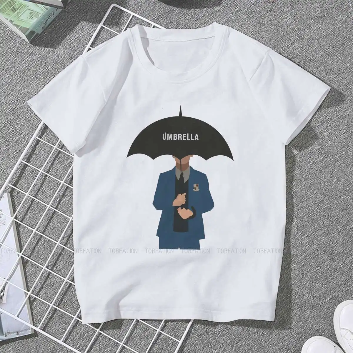 

Women Clothing The Umbrella Academy Five Comics Graphic Female Tshirts Vintage Gothic Loose Tops Tee Kawaii Girls Streetwear