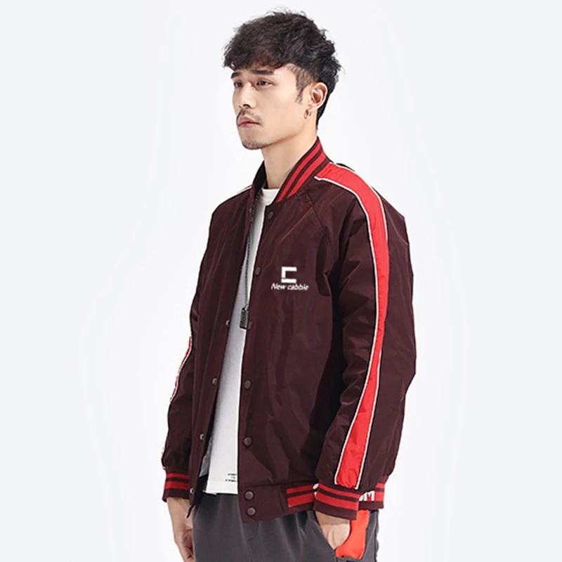 

Brand Men Jacket 2020 Fall Jackets For Man Clothing Sweatshirt Long Sleeves Coat Fashion Tops Korean Style Windbreaker Clothing