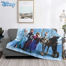 Disney congelado dos desenhos animados cobertor de pelúcia para crianças adultos impressão quente sherpa flanela colcha cobertor lance para sofá cama capa (4)