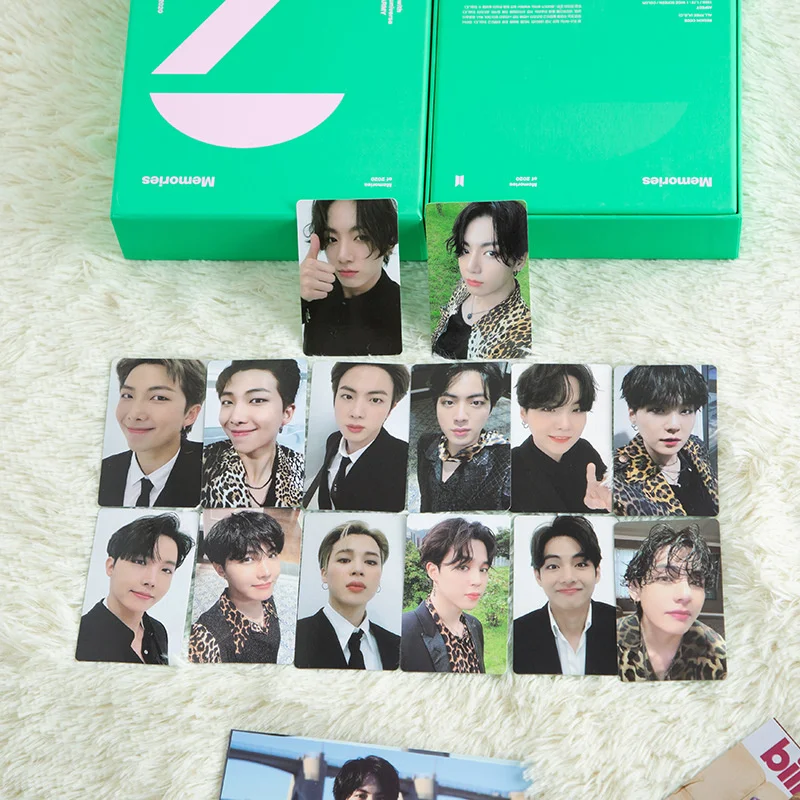 KPOP Bangtan Boys 20 Memoir Card The same paragraph Photo Card Magazine Card Cosplay Gift JUNGKOOK JIMIN SUGA Fans Collection