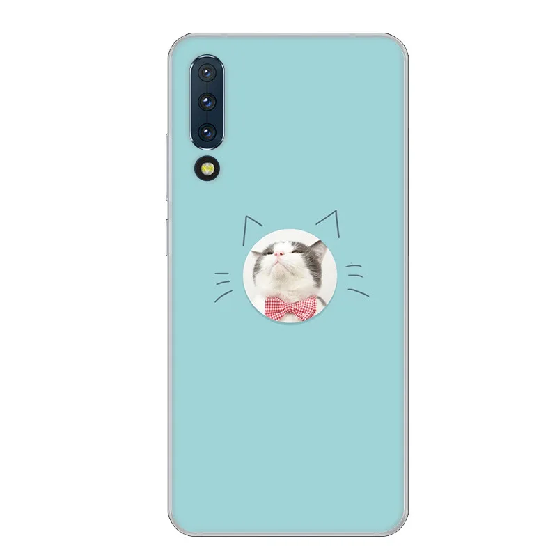 1 Для lenovo Z6 чехол 6,39 ''силиконовый мягкий ТПУ чехол для lenovo Z6 Z 6 L78121Phone чехол s Flower Funda для lenovo Z6 Shell Capa - Цвет: 1