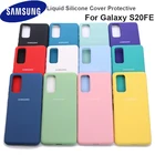 Жидкий силиконовый чехол для Samsung Galaxy S20 FE, защитный шелковистый чехол Soft-Touch для samsung S20FE S20 Fan Editi, силиконовый чехол