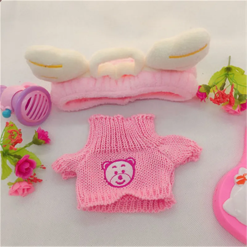 30 см желтая утка кафе Mimi плюшевые игрушки мягкие животные одежда шляпы Плюшевые