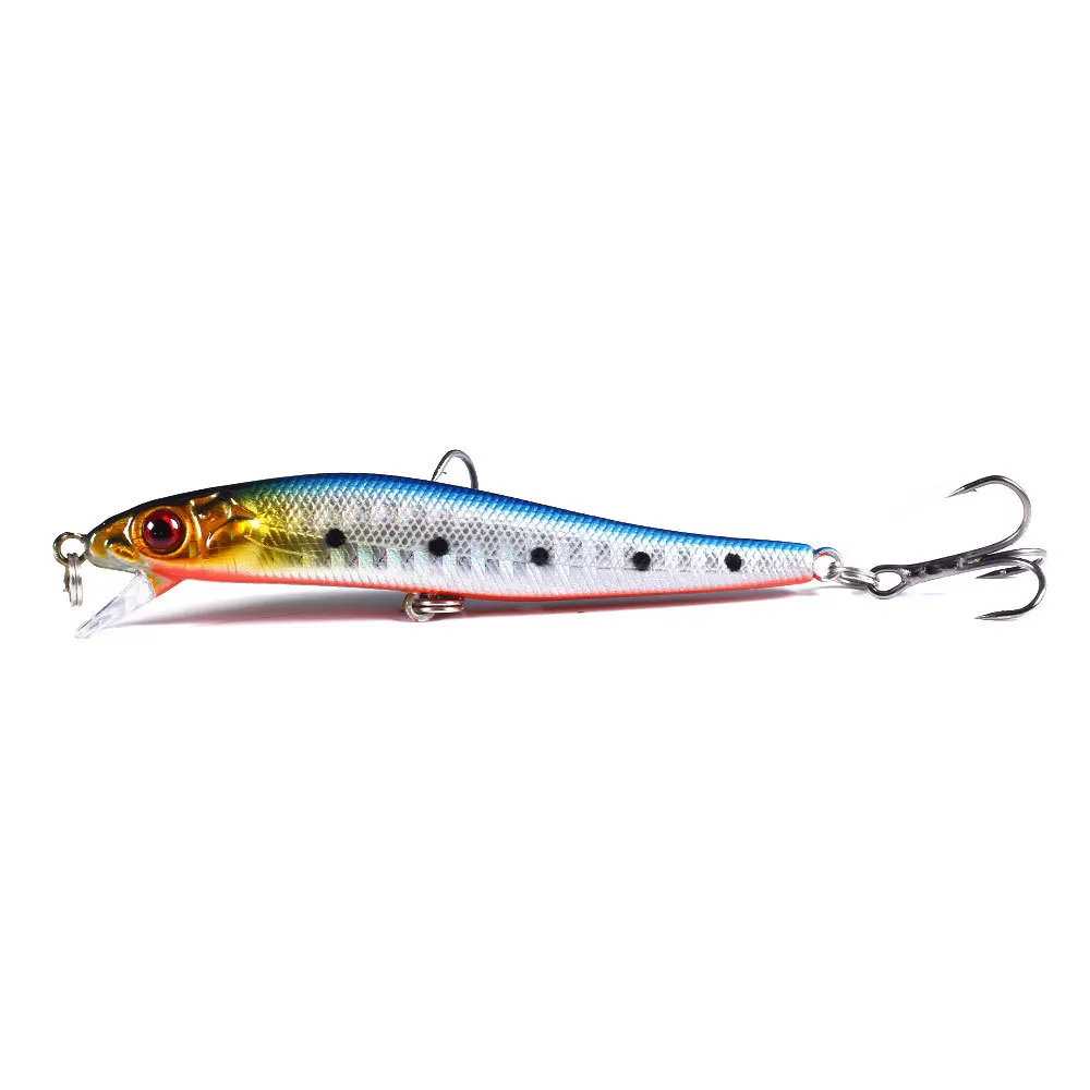 

1pcs 17 color laser bait 8.5cm-6g short tongue bionic bait fishing gear