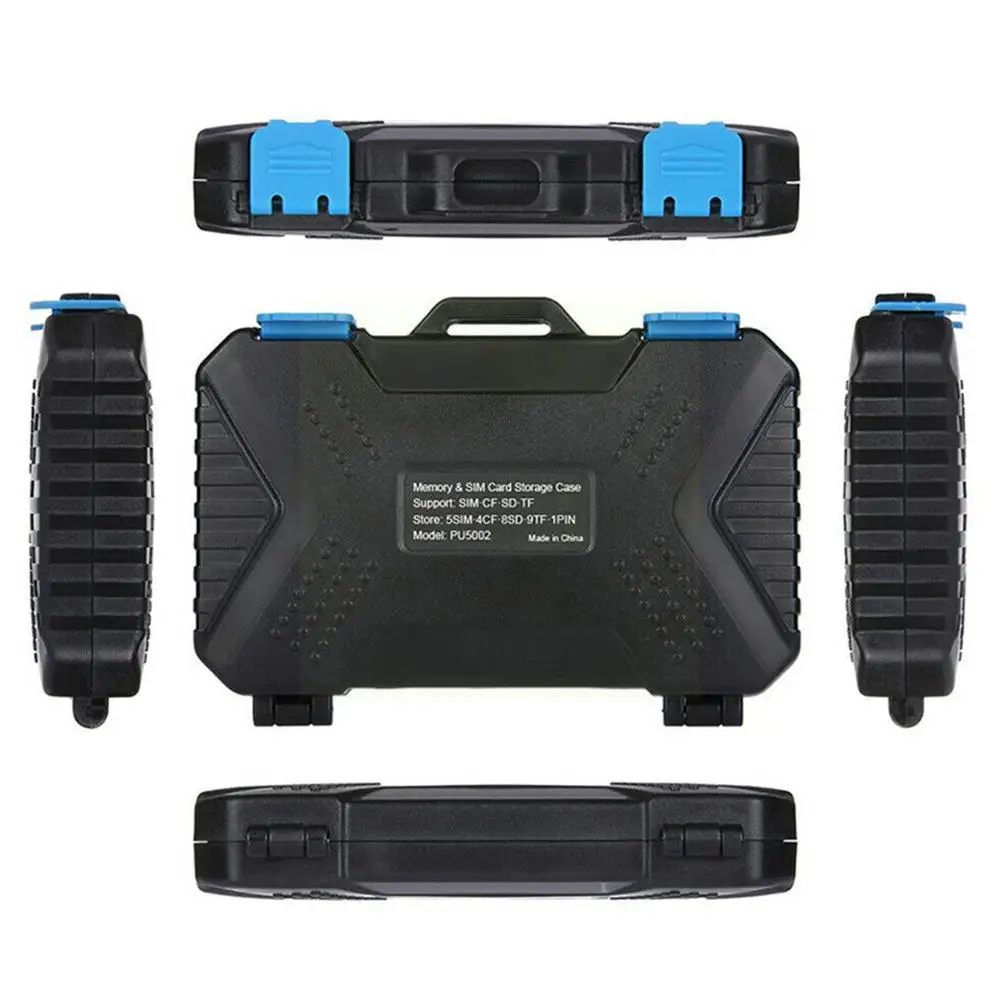 

Waterproof 27 Slots Memory Cards Protector 4 Box, T + + 1 Capacity: F Sd Cover Pin 8 Card + 9 Storage Cf V8z5