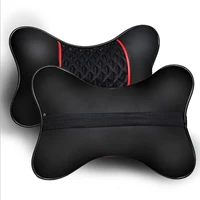 memory cotton headrest car accessories car airbag headrest 2 synthetic fiber car headrest set
