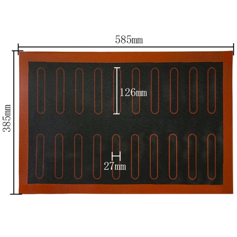 

Non-Stick Silicone Baking Mat Pad Sheet Baking Pastry Tools Rolling Dough Mat Large Size For Cake Cookie Macaron New
