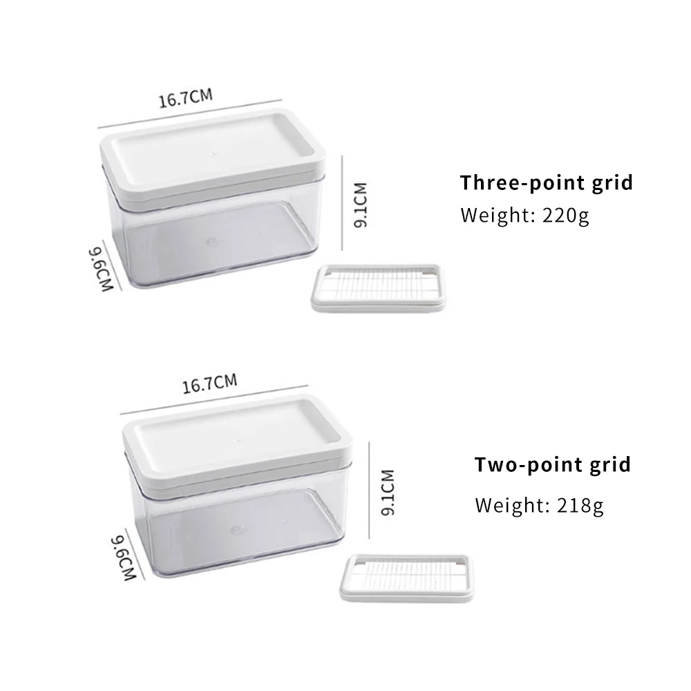 

Butter Cutter Container Plate Tableware Butter Cheese Fresh Box For Cutting And Storage Kitchen Gadgets Storage Box Cheese Tools