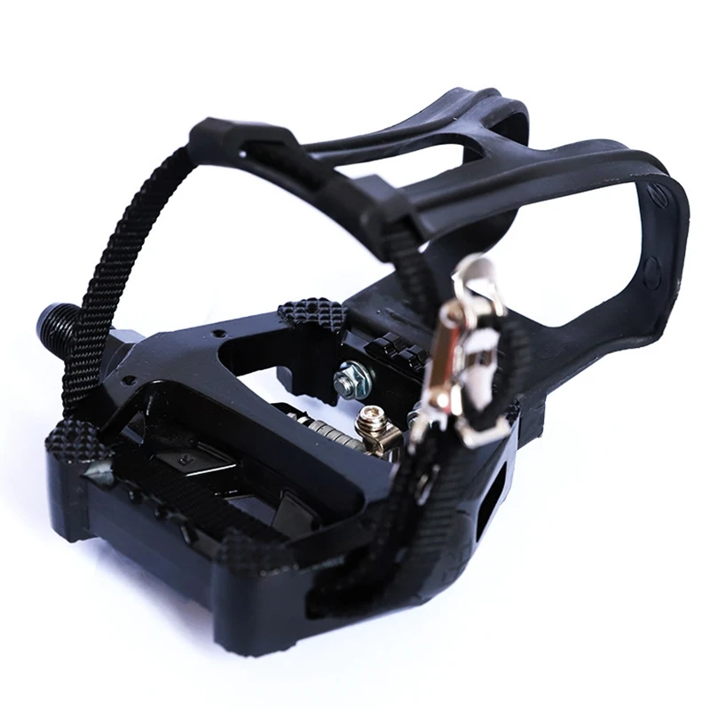 SPD Pedals with Toe Clip Straps for Shimano Bike Peloton Indoor Exercise Cycling | Спорт и развлечения