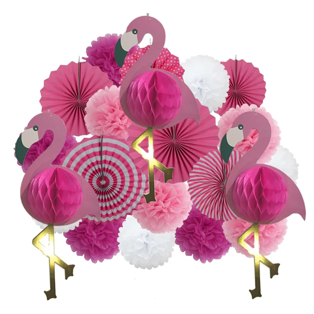 Вечерние украшения для крещения маленьких девочек 21 предмет розовый красный