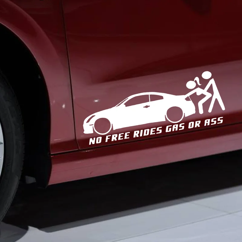 

Наклейки на автомобиль «No Free Rides», 20 х8 см