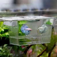 transparent acrylic fish tank breeding isolation box aquarium hatchery incubator holder pagoda decoration fish breeding box