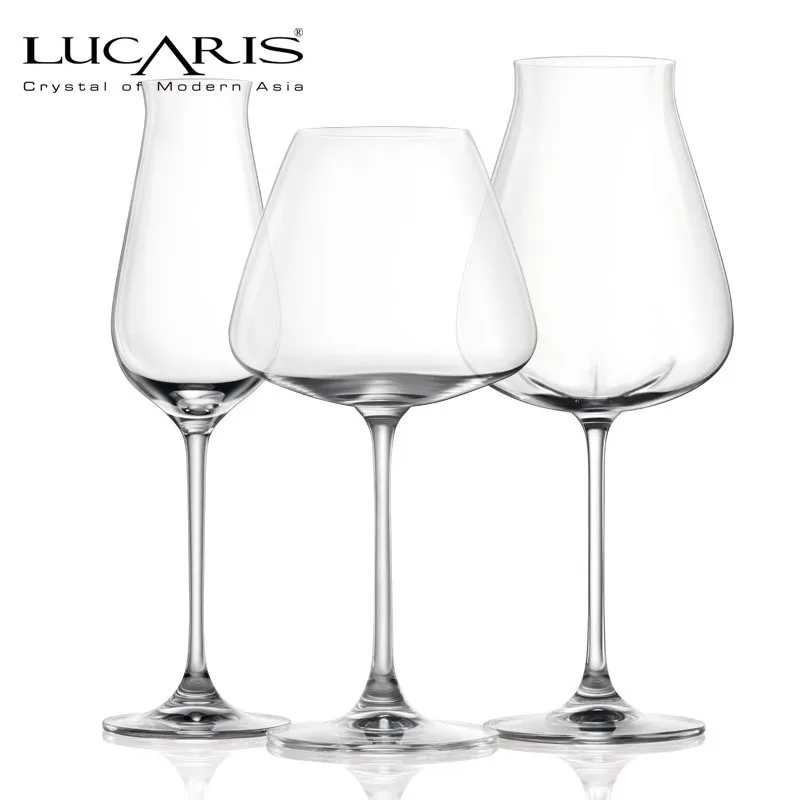 

Импортный бокал для красного вина LUCARIS, бокал для шампанского, хрустальный бокал для шампанского в европейском стиле, самостоятельная пленк...