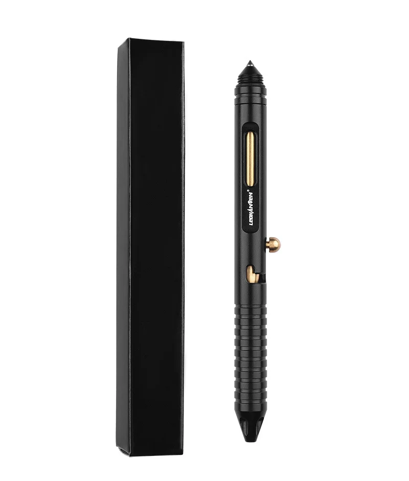 

Practical Tactical Pen Tungsten Steel Glass Breaker Self Defense Tactical Survival Pens Multifunction Brass Whistle Defence Pen