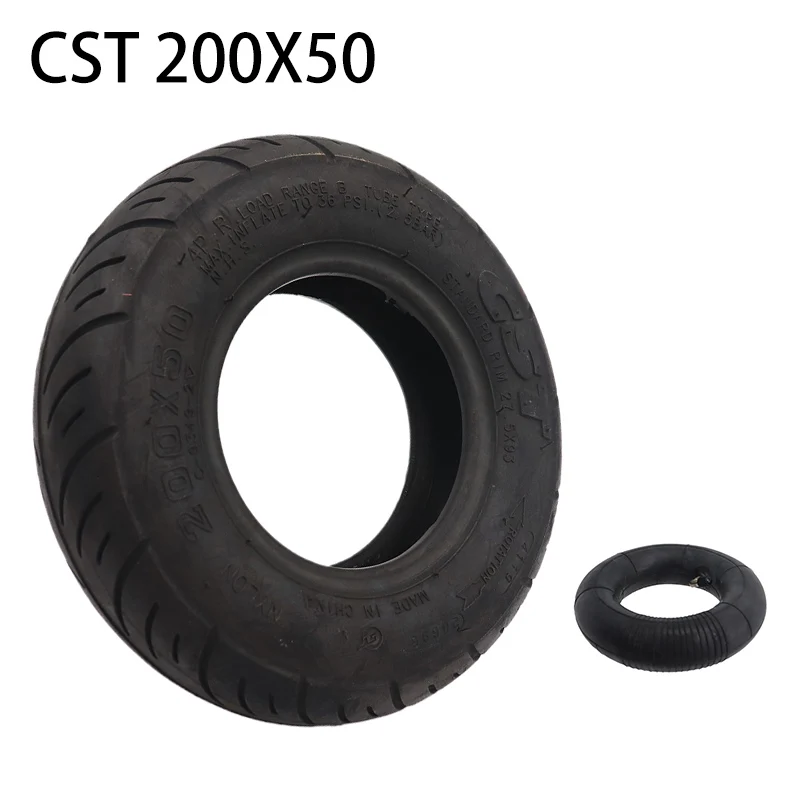 

CST 8 inch 200x50 Pneumatic Tire 8x2 Road Tyre for Electric Scooter Wheel Chair Truck Pneumatic Trolley Cart