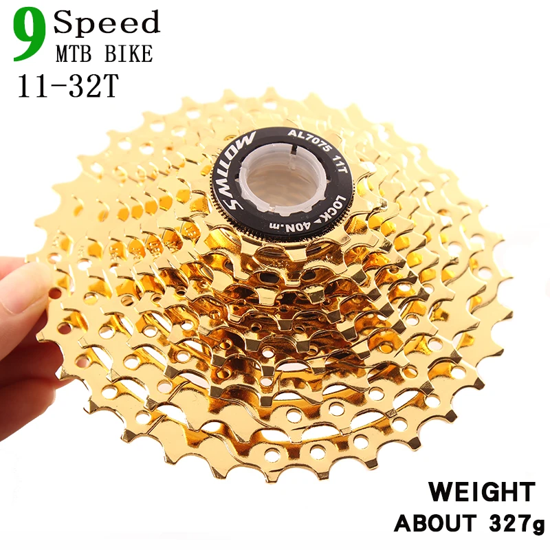 Кассета GOLD SMLLOW для горного велосипеда 9s 27s 9Speed Freewheel 11- 32T M370 M430 M4000 M590 M3000 K7 x5 x7 x9 xo |