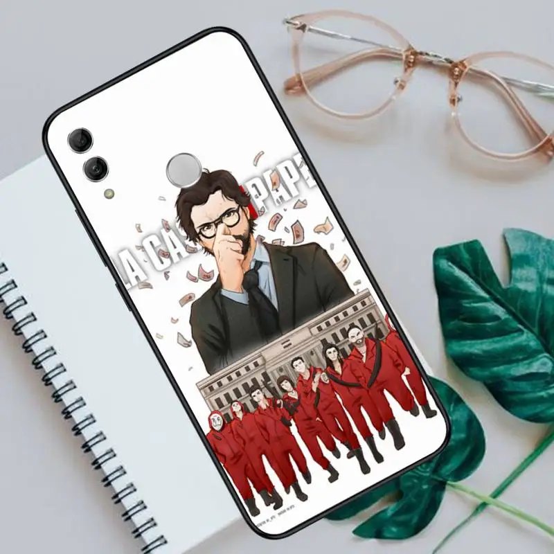 

TV Money Heist House Paper Phone Case For Huawei Honor view 7a5.45inch 7c5.7inch 8x 8a 8c 9 9x 10 20 10i 20i lite pro