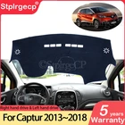 Противоскользящий коврик для Renault Captur 2013  2018 Samsung QM3, накладка на приборную панель, Солнцезащитный коврик, автомобильные аксессуары 2014 2015 2016 2017