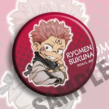 

Anime Jujutsu Kaisen Yuji Itadori Cute Metal Badge Button Brooch Pins Cosplay Collection Clothing Decor Souvenir Xmas Gifts