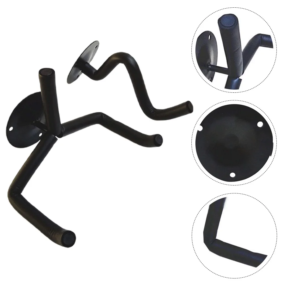 

1 set of Ukulele Wall Mount Stand Electric Guitar Hanger Guitar Wall Hook