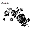 Забавный цветок Авто Наклейка декоративные наклейки автомобильное окно зеркала заднего вида