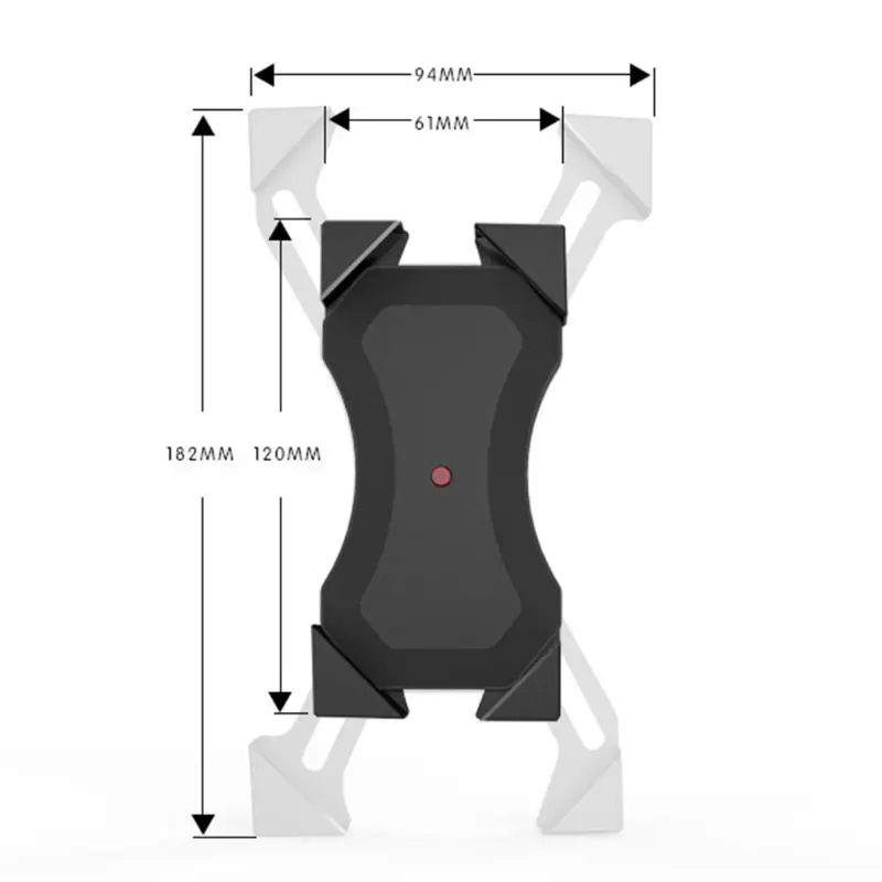 

Motorcycle Handlebar Bike Mobile Cell Phone Mount Holder Support Phone Stand