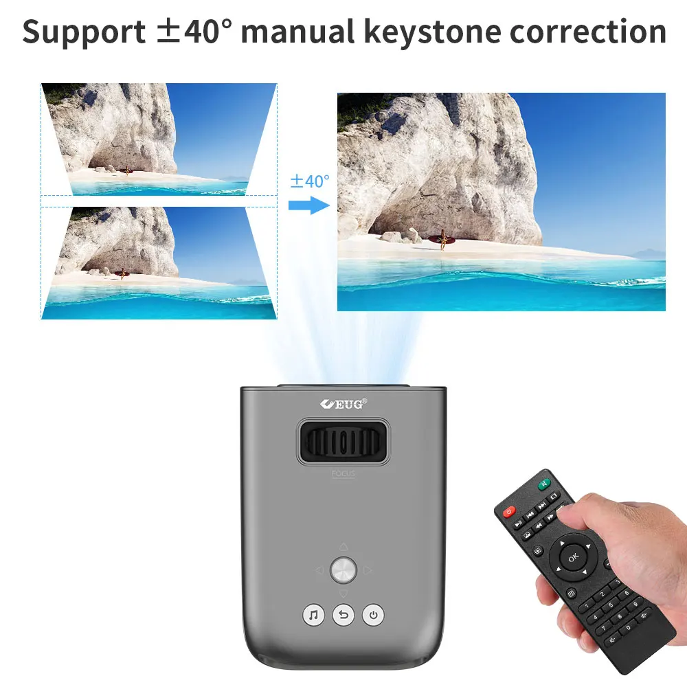 CAIWEI Led Projector Full Hd 720P Resolution Home Theater Video 4200 Lumens Wireless Airplay Freeshipping Beamer | Электроника