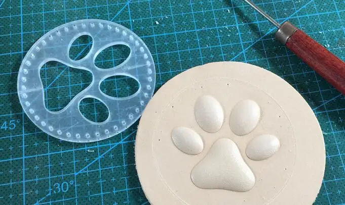 1 Набор DIY акриловый кожаный шаблон домашняя ручная работа кожевенное ремесло