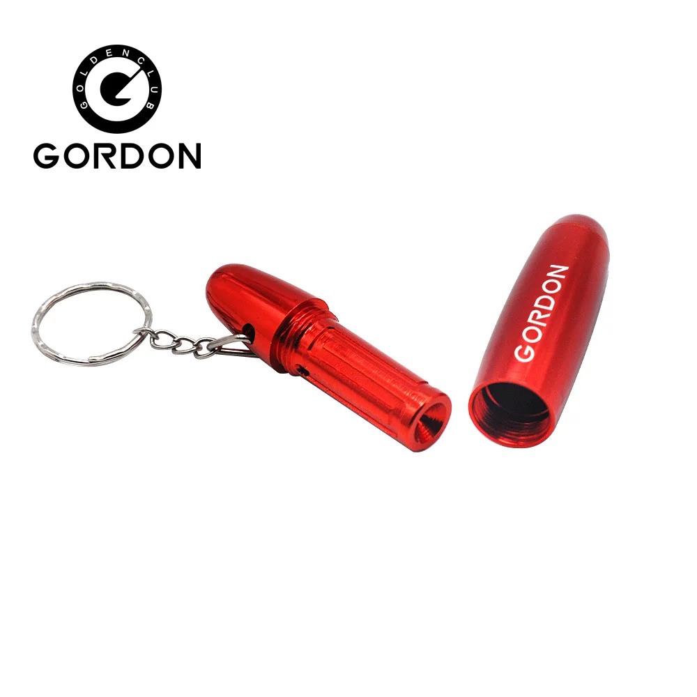 Гордон мини Стиль металлическая травяная труба 82 мм Съемный Алюминиевый сплав