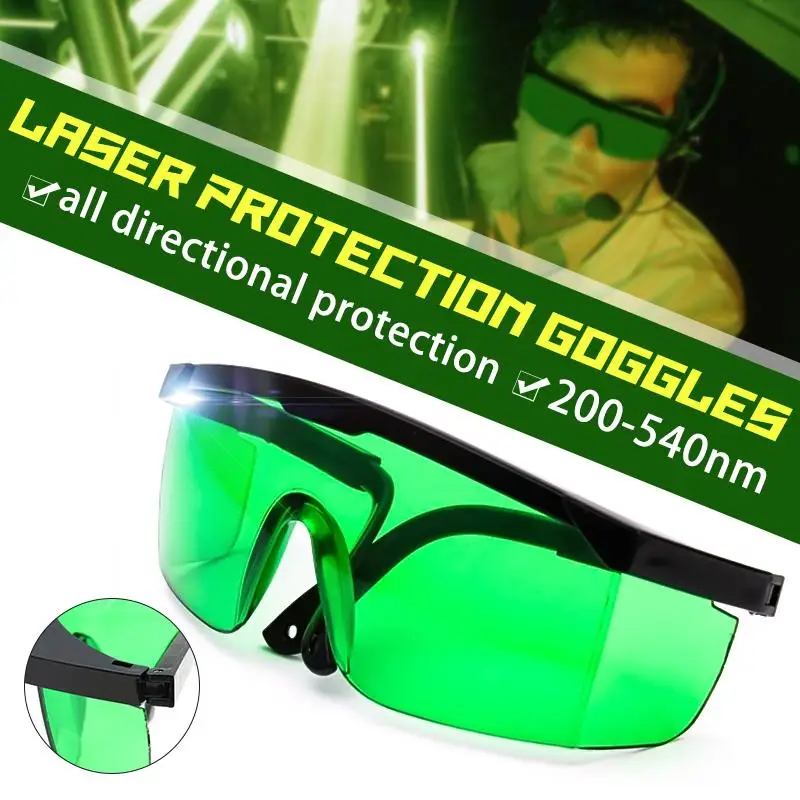 

Laser Safety Glasses For Violet/Blue 200-450nm Absorption Round Protective Goggles Laser Protective Glasses Goggles