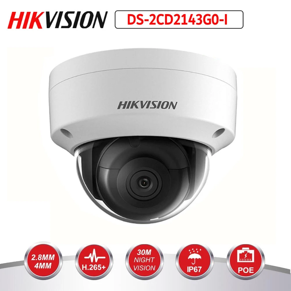 8 каналов Hikvision POE видеонаблюдение NVR наборы матч 4MP IP камера Netwerk Beveiliging Nachtzicht CCTV