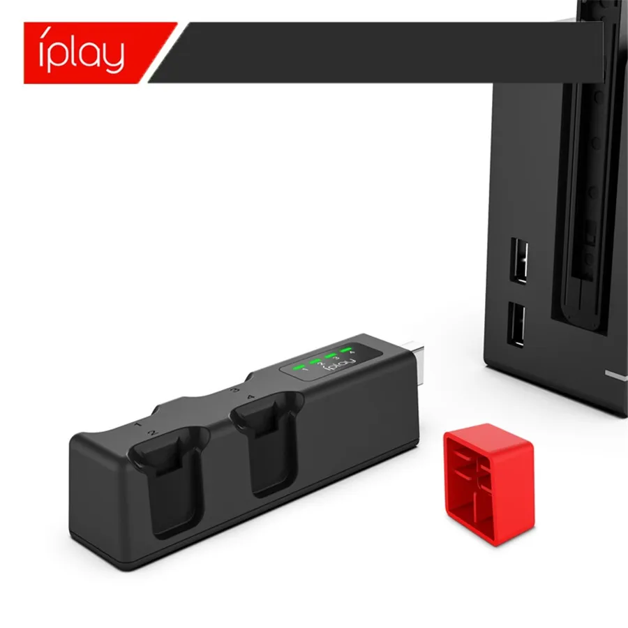 IPLAY 2.0 Беспроводное зарядное устройство NS JoyCon левая и правая маленькая ручка для