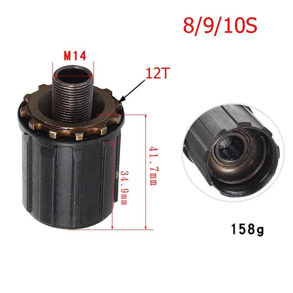 Купить Корпус для велосипеда 7/8/9/10 скоростей, трещотки для Shimano RM30/RM40/RM60, стальные втулки для горного и дорожного велосипеда, корпус для заднего подш...