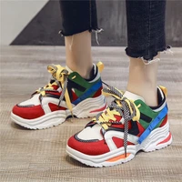 2021 new sneakers women vulcanized shoes couple shoes fashion ladies chunky shoes casual platform sneakers women chaussure femme