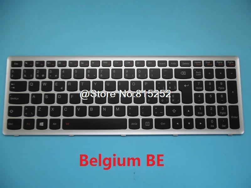 Клавиатура для ноутбука lenovo Z500 P500 P500T Z500A Русский RU Италия IT Hungary HU HG японский JP JA иврит HB с рамкой с подсветкой