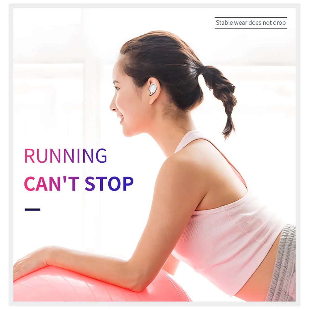 Bluetooth наушники беспроводные невидимые мини время вождения 5 часов|Наушники и