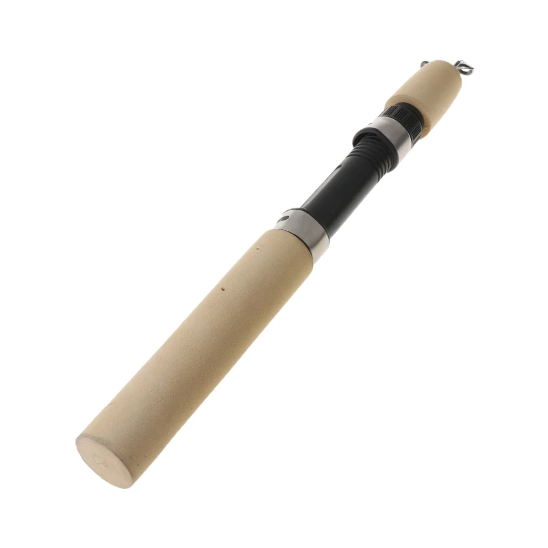 

60CM Portable Pocket Winter Ice Fishing Fish Rod Mini Tackle Spinning Casting Y4UB