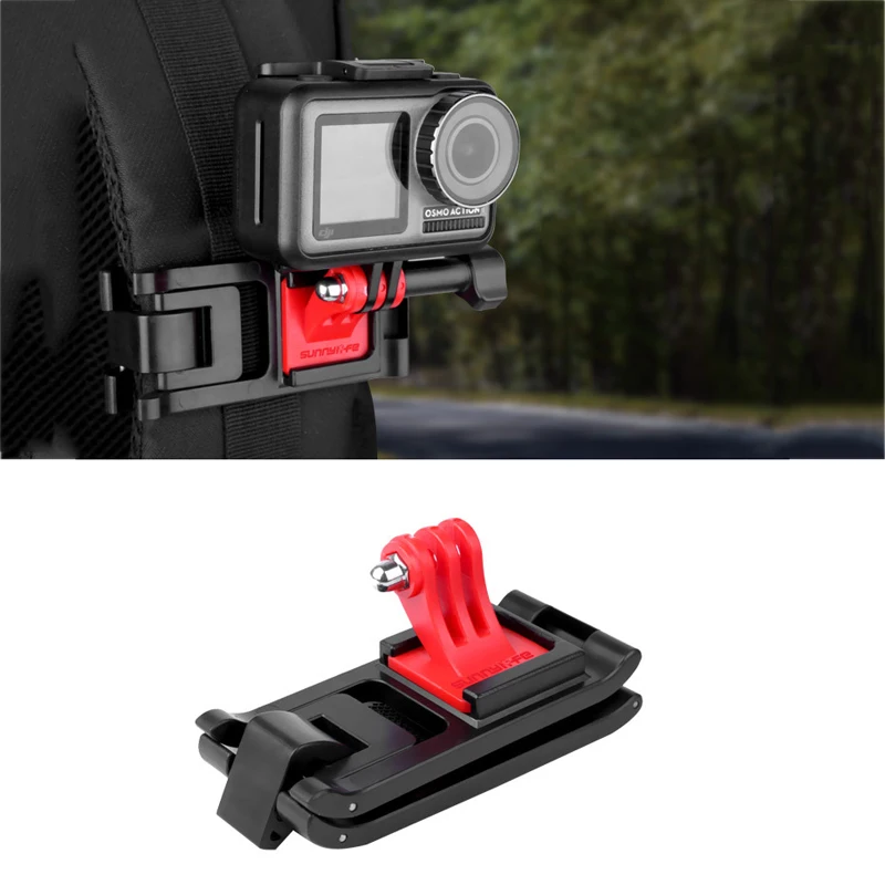 

Adjustable Mount for GoPro10/Insta360 Sports Camera Backpack Clip Action Camera Accessories Chest Mount for Phone Camera Holder