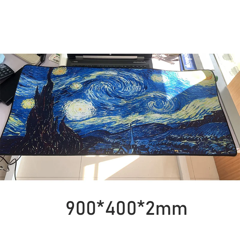 Маленький/большой коврик для мыши игрового плеера настольный ноутбук аксессуары