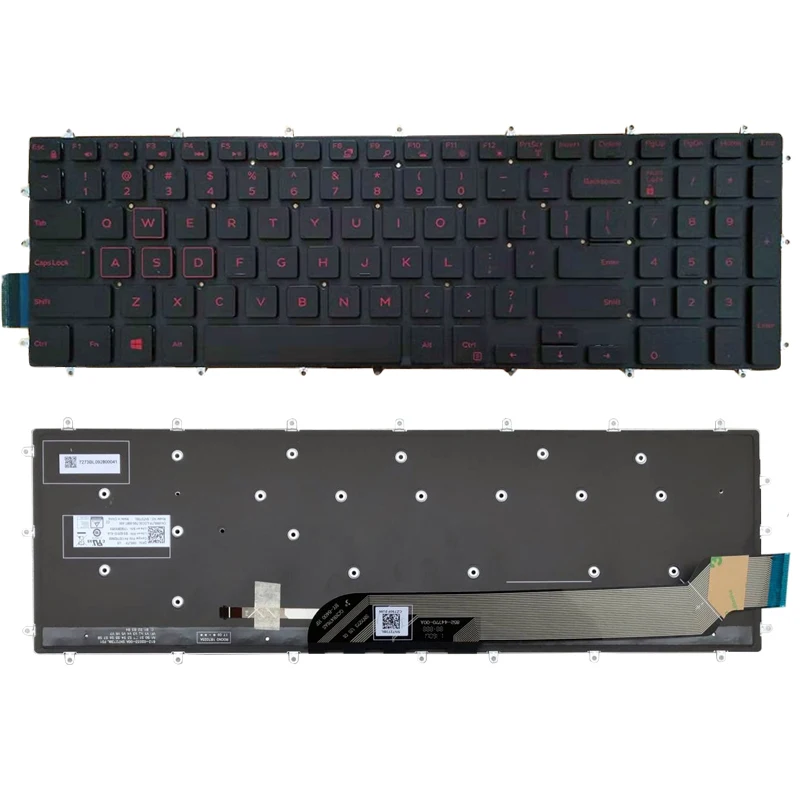 Новая клавиатура для ноутбука Dell G3 3579 3779 G5 5587 Series 15 игровая подсветка US|Клавиатуры