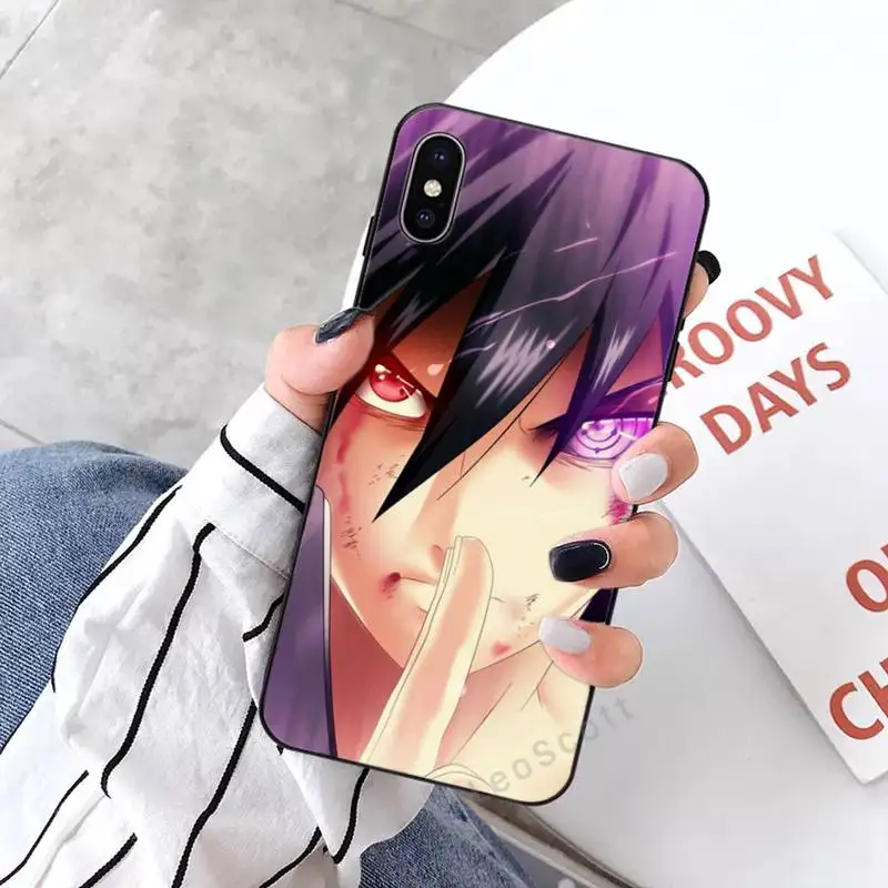 

Anime sasuke cartoon japan Phone Case coque funda shell for iPhone 11 12 pro XS MAX 8 7 6 6S Plus X 2020 XR Mini