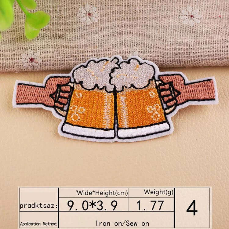 1pcs No Face Man Letter Patches Sew Fabric Sticker Badge Embroidered Iron On Patch for Clothes Appliques DIY Repair Accessories | Дом и сад
